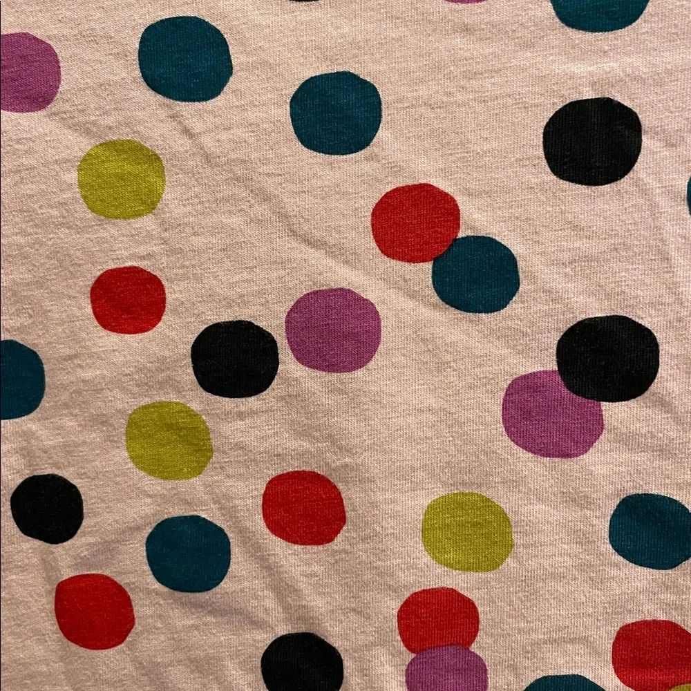 HANNA ANDERSSON Print A-Line Dress in Confetti Long Sleeve Twirl Size 130 US 8